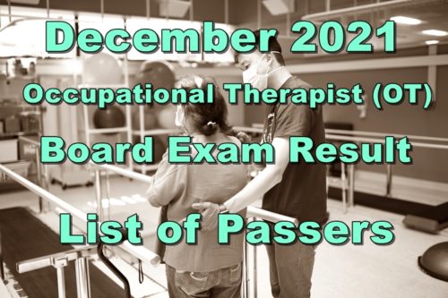 Occupational Therapist Board Exam