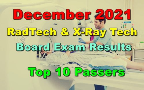 RadTech & X-Ray Tech Board Exam