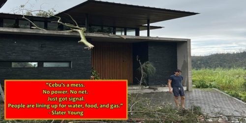 Typhoon Odette, Slater Young 1