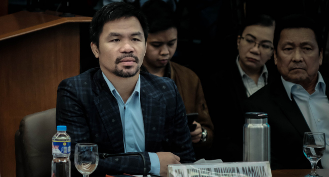 Pacquiao Announces Plans If He Loses Presidential Race In 2022