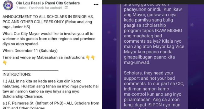 HS Scholars Compulsory Attendance For Caravan In Iloilo Viral