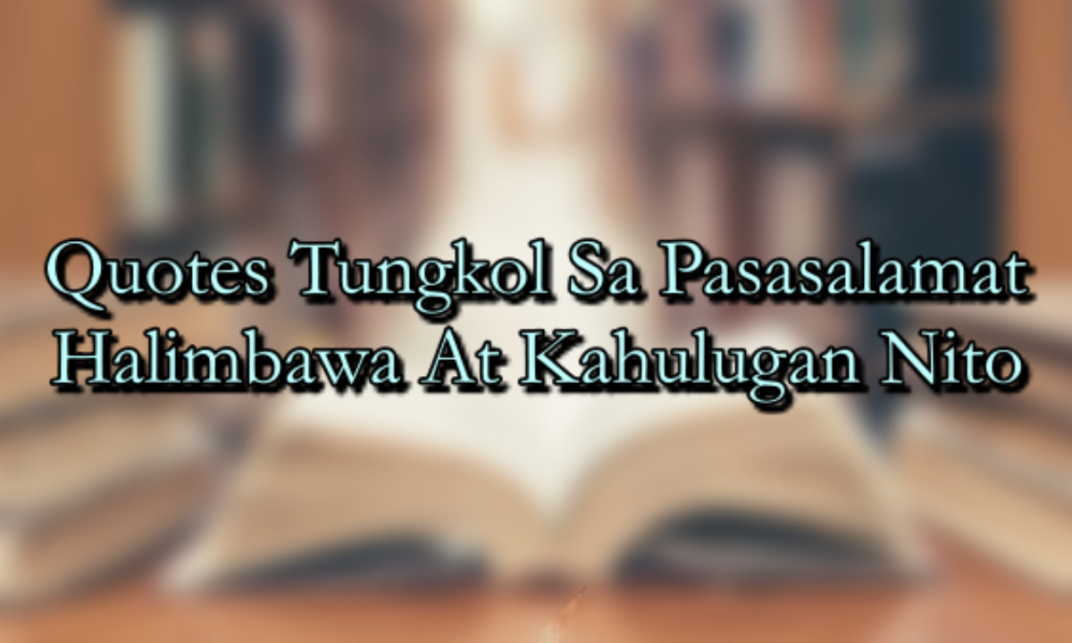 Slogan Tungkol Sa Pagpapasalamat Sa Diyos