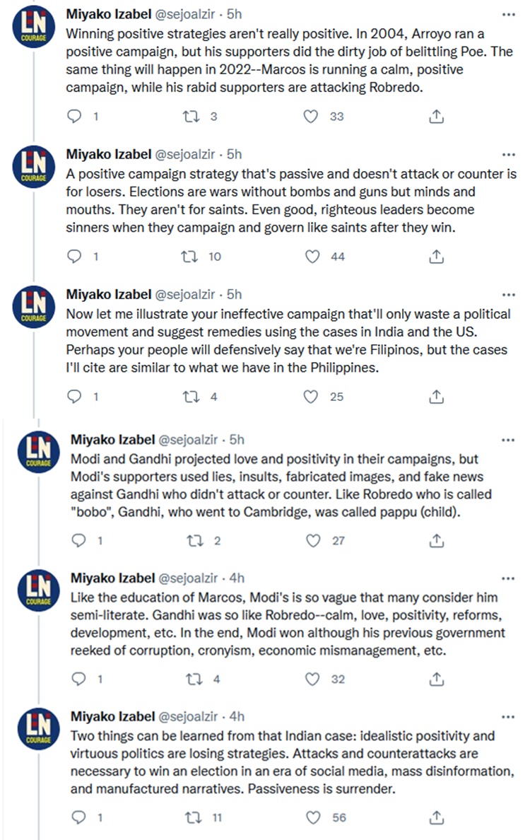 leni robredo open letter