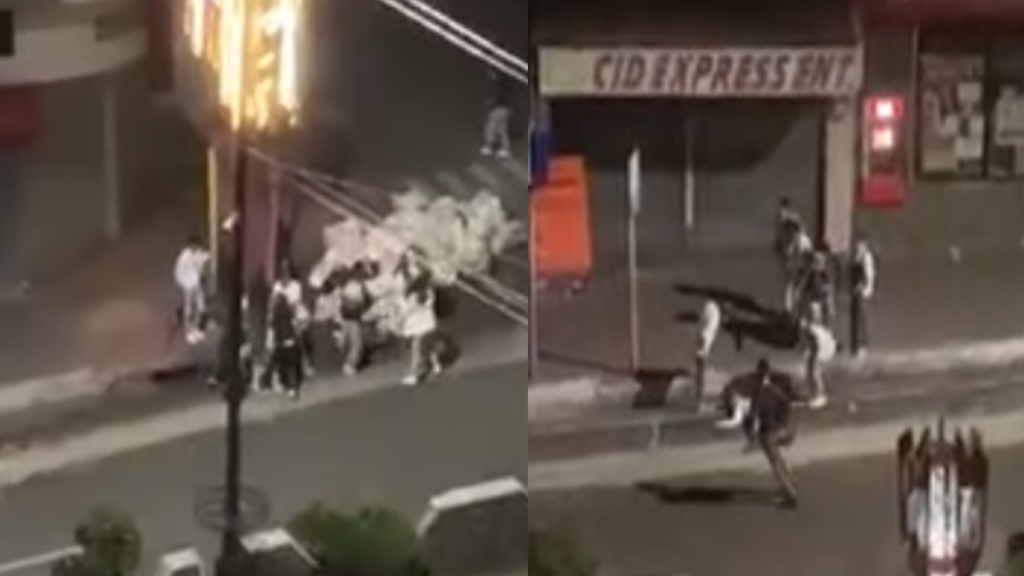 Baguio Men Commotion