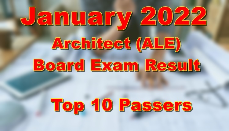 Architect Board Exam Result