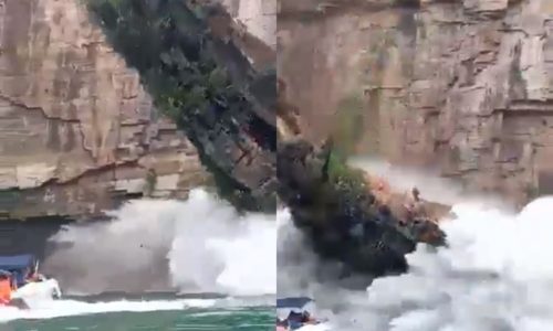 Brazil Cliff Collapse Caught On Video, 6 Dead & 20 Missing – RFEEDERPH