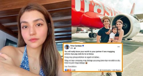 Trina Candaza and Carlo Aquino