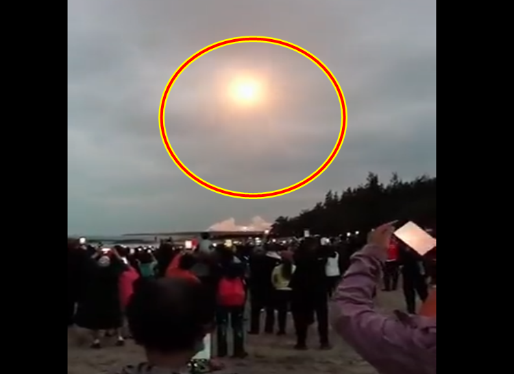 Actual Footage Of China Launching Artificial Sun Goes Viral