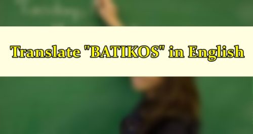 batikos