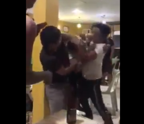 Intense Fistfight
