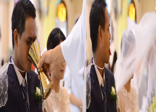 Groom’s Hilarious Reaction
