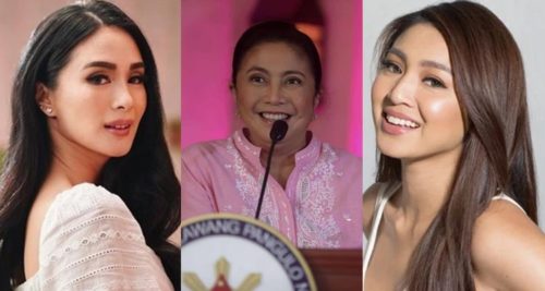 heart evangelista leni robredo nadine lust