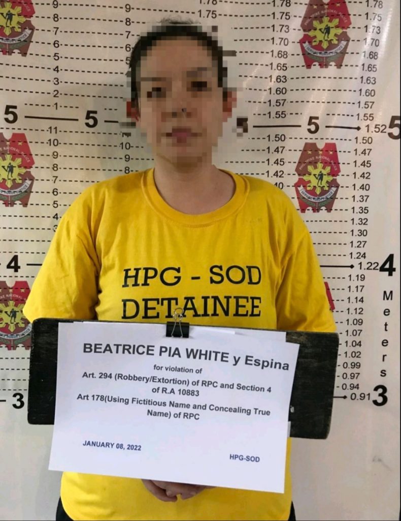 Terrence Romeo Wife Beatriz Pia Arrested by PNP HPG for Carnapping