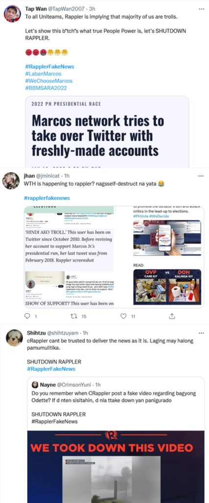 Rappler Fake News Hashtag Trends On Twitter Due To This