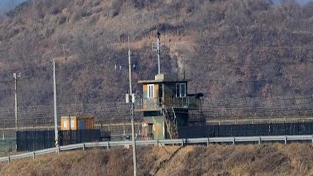 South Korean Crosses Border
