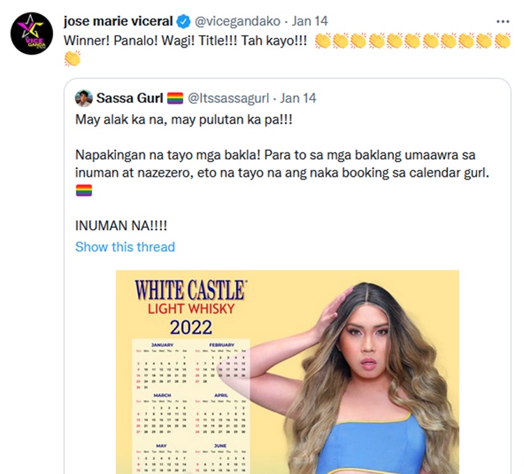 Sassa Gurl reacts to bashing as White Castle calendar girl