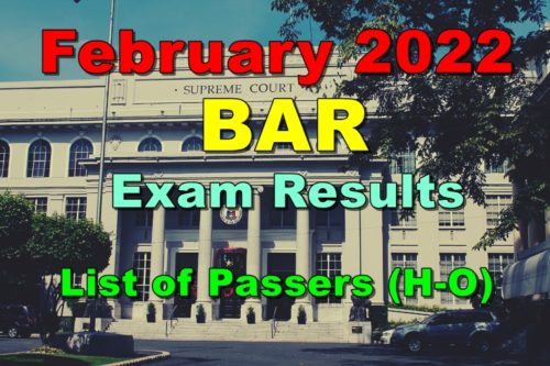 BAR Exam Results
