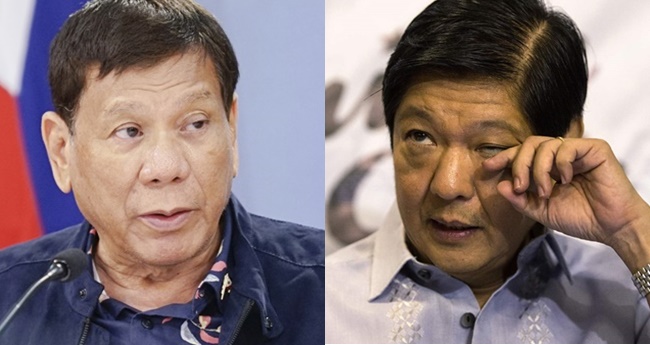 Bongbong Marcos Camp Claims Duterte Tested Positive for COVID-19