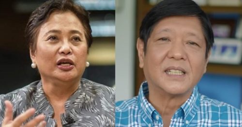 Comelec Commissioner Rowena Guanzon, Bongbong Marcos