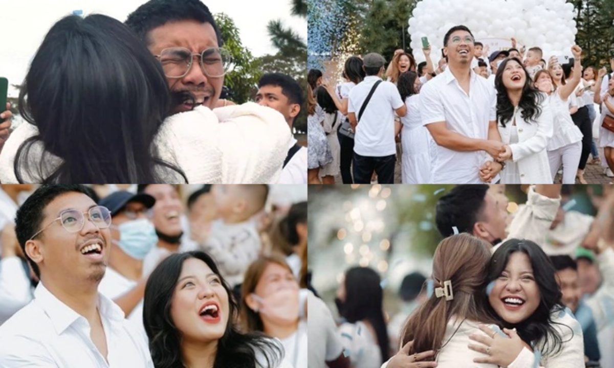 Cong TV and Viy Cortez Hold Grand Gender Reveal For 1st Baby