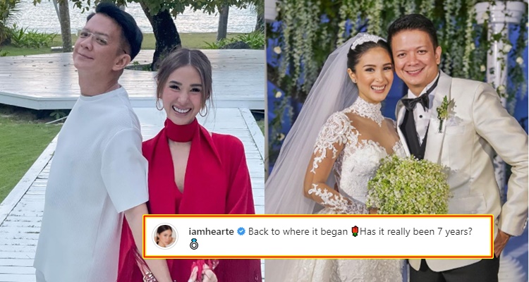 Heart Evangelista Pens Sweet Message For Chiz On 7th Wedding Anniv