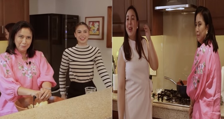 Leni Robredo and Marjorie Barretto In A Fun & Relax Video