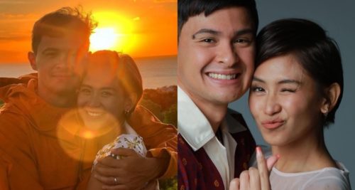 Matteo Guidicelli and Sarah Geronimo