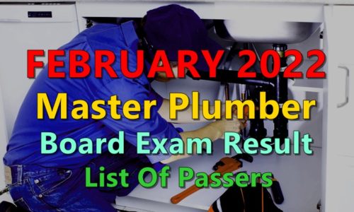 master plumber room assignment feb 2022
