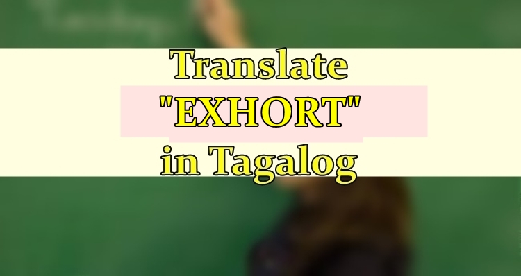 exhort