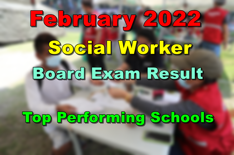 Social Workers Licensure Exam Results 2022 3 