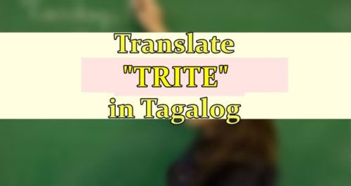 trite