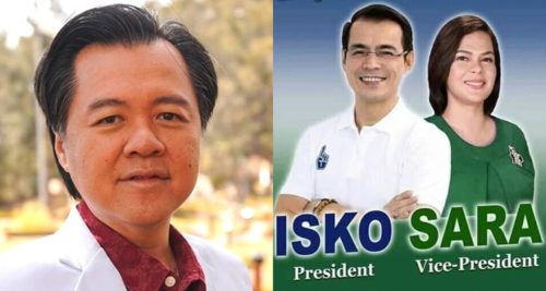 willie ong isko moreno sara duterte