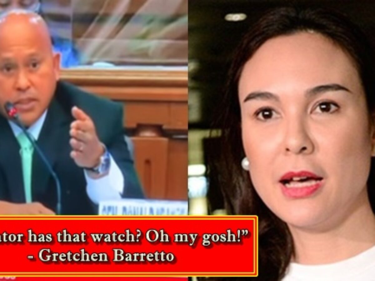E-sabong Probe, Gretchen Barretto Reacts