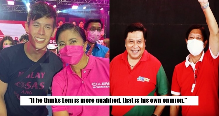 Jake Ejercito Supporting Leni Robredo, Jinggoy Estrada Has This Reaction