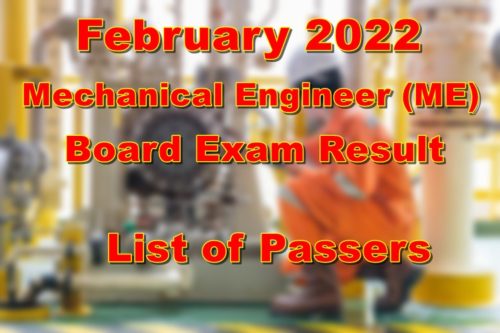 Mechanical Engineer Board Exam