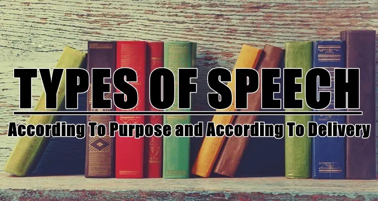 Types Of Speech