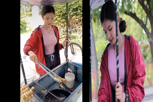 Gorgeous Fishball Vendor