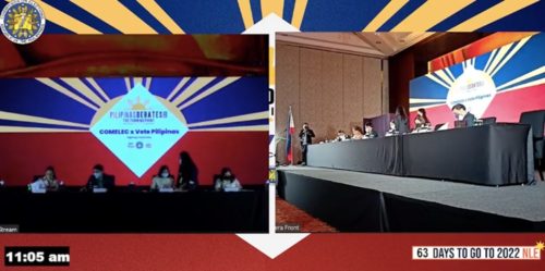 presidential bets comelec debates
