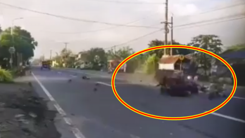 Overspeeding Motorcycle Rider