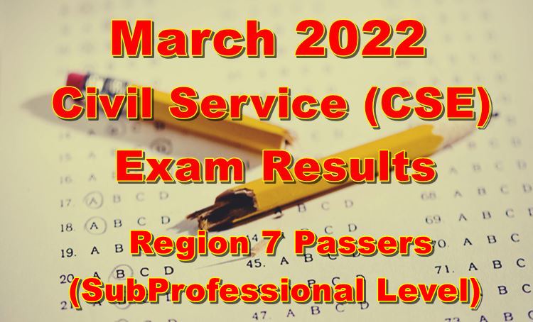 Civil Service Exam Result