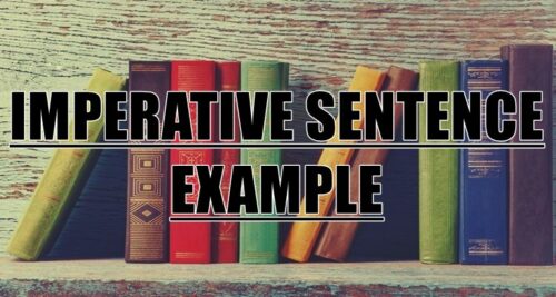 Imperative Sentence Example