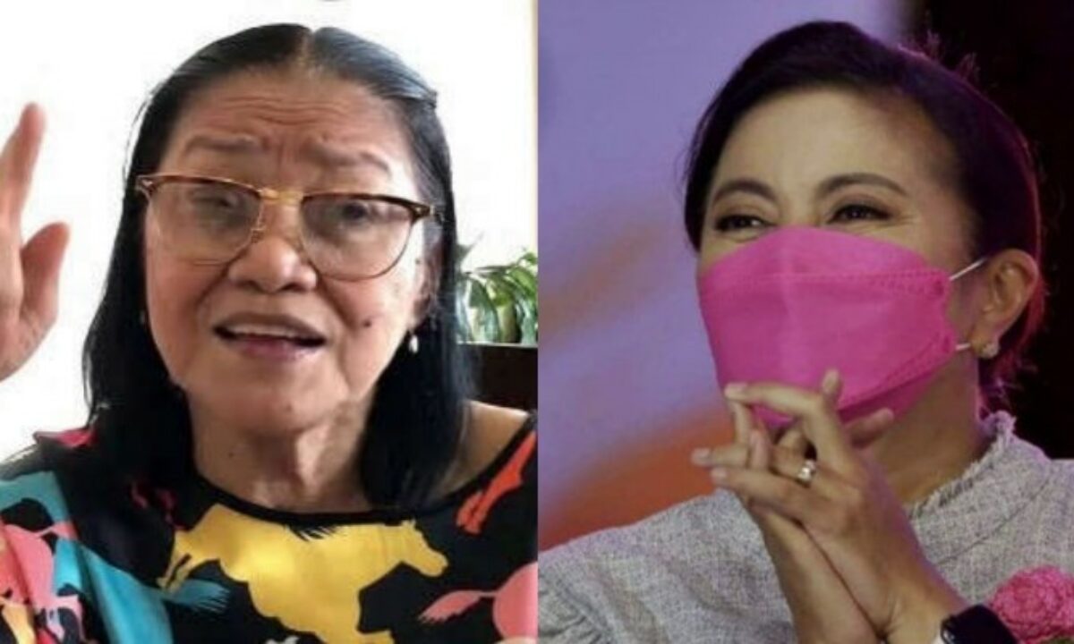 Lolit Solis Shares Thoughts on Celebrity Supporters of VP Leni Robredo