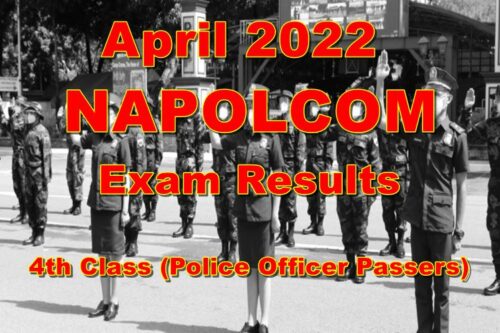 NAPOLCOM Results 2022