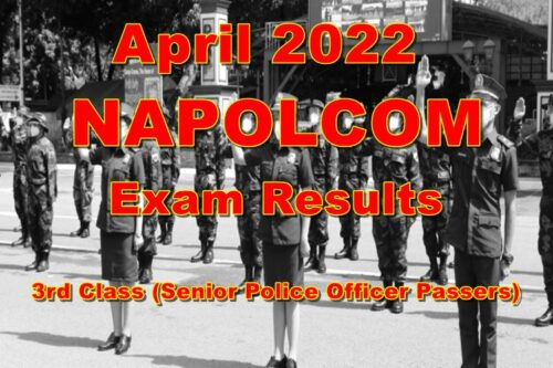 NAPOLCOM Results 2022
