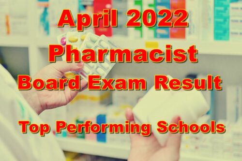 Pharmacist Board Exam Result