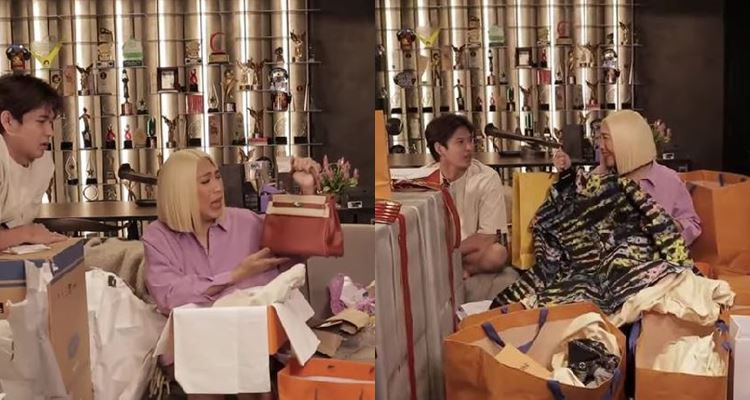 VICE GANDA UNBOXING BIRTHDAY GIFTS FROM KIMCHUI #louisvuitton