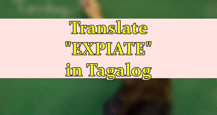expiate