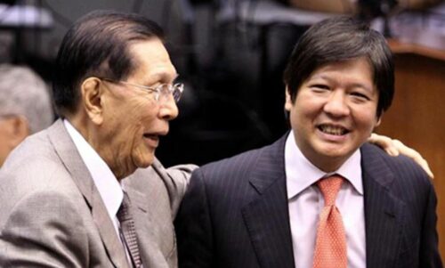 juan ponce enrile bongbong marcos
