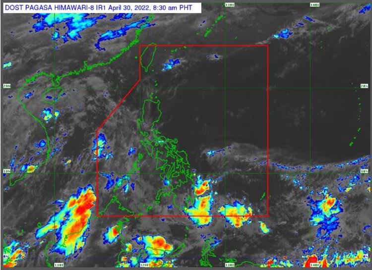 PAGASA Releases Latest Weather Update For Saturday (April 30)