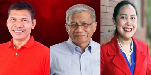 Leody De Guzman, Walden Bello, Agnes Bailen